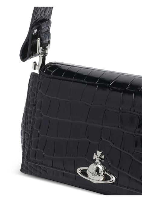 hezel medium handbag woman black VIVIENNE WESTWOOD | 4602000WW-L0098N401